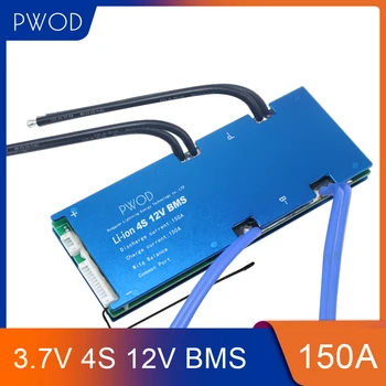 BMS 4S 12V Lithium battery 3.7V power protection board overcurrent protection BMS PCB 150A 180A 200A high current battery pack
BMS 4S 12V Lithium battery 3.7V power protection board overcurrent protection BMS PCB 150A 180A 200A high current battery pack