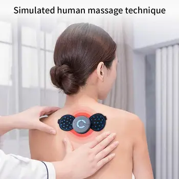 Portable Mini Electric Neck Cervical Massager Stimulator Pulse Pain Massage Massager Patch Sticker Relief Back Thigh Intell L8D5
Portable Mini Electric Neck Cervical Massager Stimulator Pulse Pain Massage Massager Patch Sticker Relief Back Thigh Intell L8D5