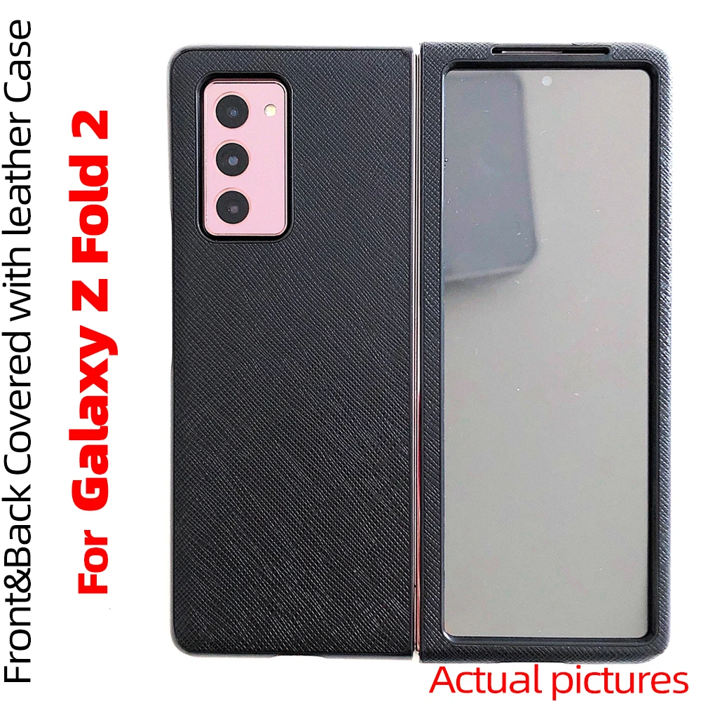 For Galaxy Z Fold 2 Case for Galaxy Z Fold2 5G front and back covered with Cross Texture leather Case For Galaxy Z Fold2 5G Case
For Galaxy Z Fold 2 Case for Galaxy Z Fold2 5G front and back covered with Cross Texture leather Case For Galaxy Z Fold2 5G Case