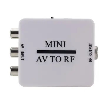 2020 Mini HD Video Converter Box RCA AV CVSB to RF Video Adapter Converter Supports For MHz 61.25 67.25 TV Switch with cable
2020 Mini HD Video Converter Box RCA AV CVSB to RF Video Adapter Converter Supports For MHz 61.25 67.25 TV Switch with cable