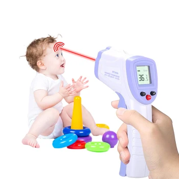 Digital LCD Temperature Meter Infrared Thermometer Non-Contact Handheld Laser Temp Tester 32~42 Celsius Infrared Thermometer Gun
Digital LCD Temperature Meter Infrared Thermometer Non-Contact Handheld Laser Temp Tester 32~42 Celsius Infrared Thermometer Gun