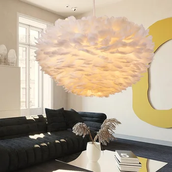 modern white nature goose feathers romantic pendant lights E27 led pendant lamps for restaurant bedroom living room MJ708
modern white nature goose feathers romantic pendant lights E27 led pendant lamps for restaurant bedroom living room MJ708