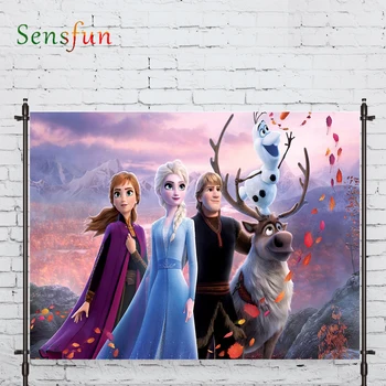 Sensfun photographic background Frozen Animation elk princess birthday photo studio photocall printed shoot prop decor fabric
Sensfun photographic background Frozen Animation elk princess birthday photo studio photocall printed shoot prop decor fabric