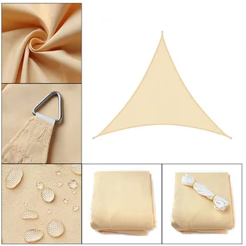 Quick Drying Anti UV Waterproof Camping Sunscreen Outdoor Durable Garden Awning Triangle Portable Shade Canopy Hiking 
Quick Drying Anti UV Waterproof Camping Sunscreen Outdoor Durable Garden Awning Triangle Portable Shade Canopy Hiking