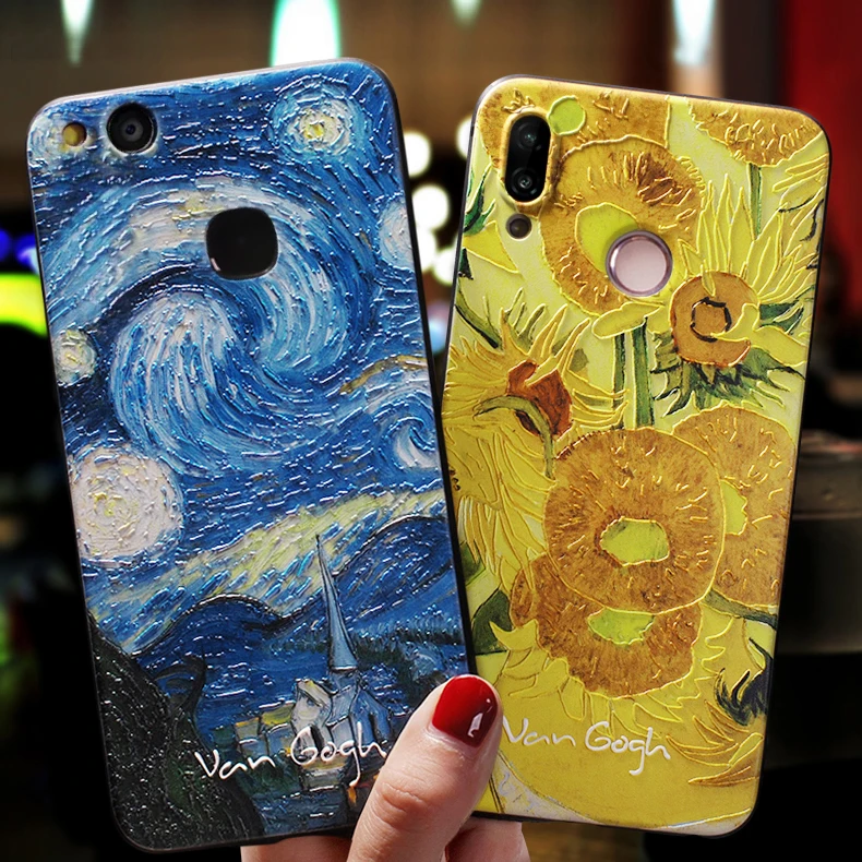 Sunflower Starry Night Painting Art Phone Case For Huawei P10 Lite Case Cover For Funda Huawei P10Lite Case Black Friends Cover
Sunflower Starry Night Painting Art Phone Case For Huawei P10 Lite Case Cover For Funda Huawei P10Lite Case Black Friends Cover