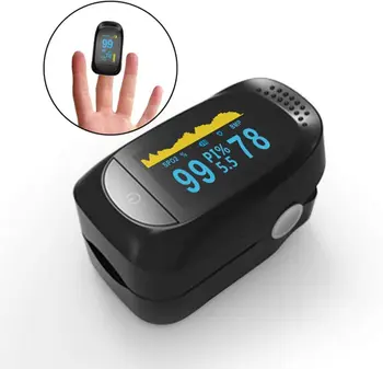 Pulse Oximeter Fingertip, Blood Oxygen Saturation Monitor Heart Rate Monitor Meter, Portable Spo2 Oximeter with 2 Batteries and
Pulse Oximeter Fingertip, Blood Oxygen Saturation Monitor Heart Rate Monitor Meter, Portable Spo2 Oximeter with 2 Batteries and