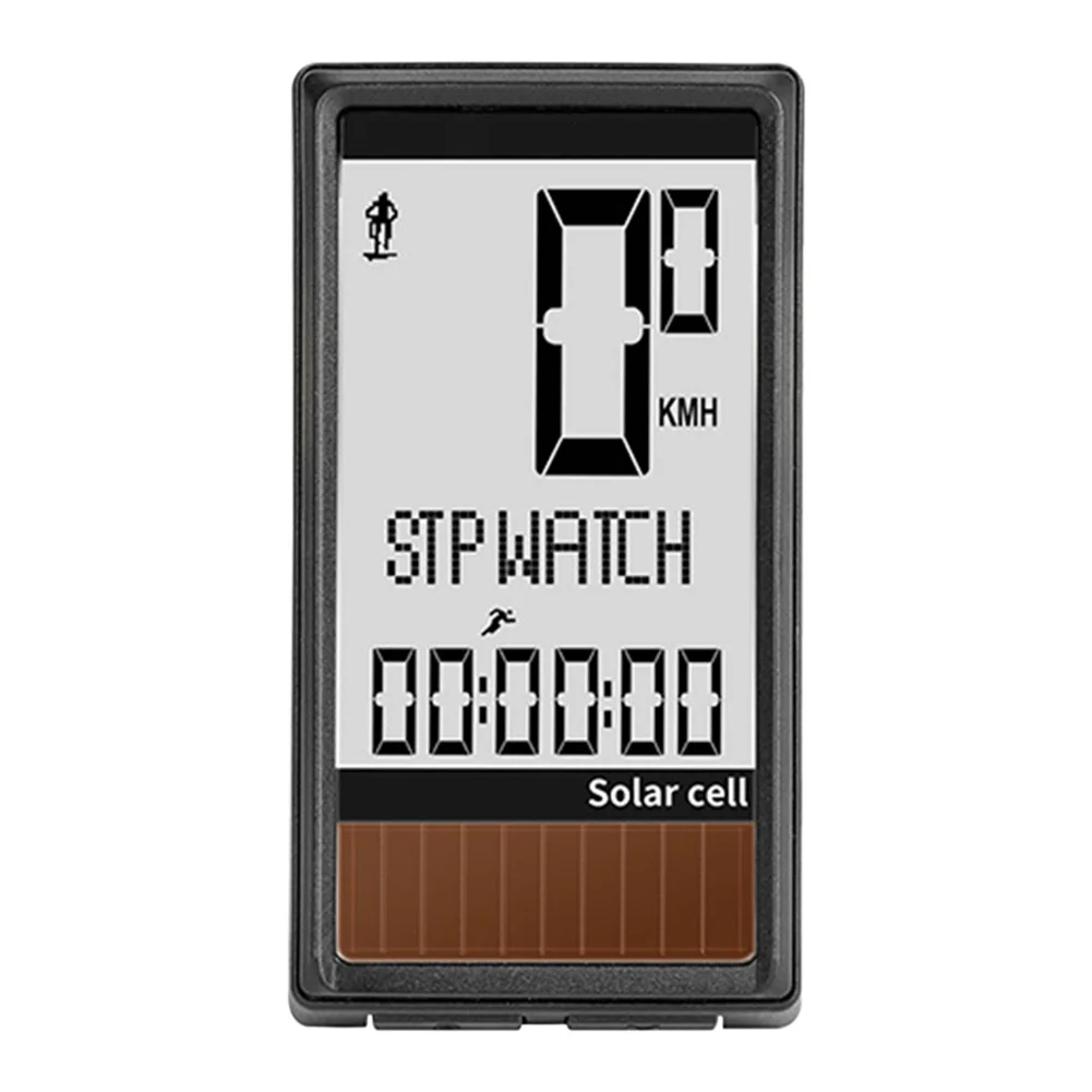 With Backlit Anti Interference Road Bicycle LCD Screen Solar Powered Wireless Bike Speedometer Handle Mount Outdoor Waterproof
With Backlit Anti Interference Road Bicycle LCD Screen Solar Powered Wireless Bike Speedometer Handle Mount Outdoor Waterproof
