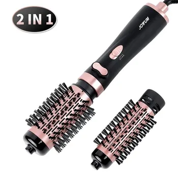 2-in-1 Hot Air Spin Brush Dryer for Styling, Smoothing and Straightening Auto-rotating Ionic Round Blow Dryer Brush Volumizer
2-in-1 Hot Air Spin Brush Dryer for Styling, Smoothing and Straightening Auto-rotating Ionic Round Blow Dryer Brush Volumizer