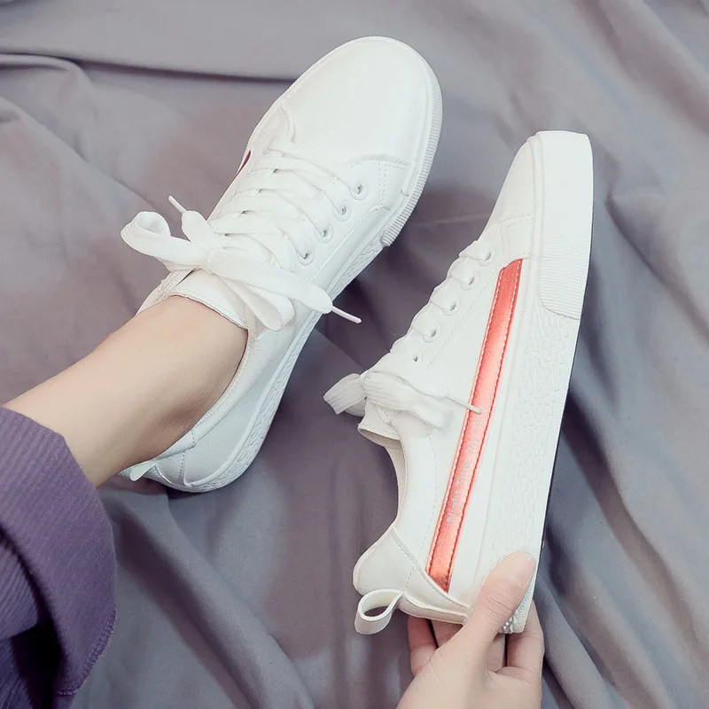 2019 Students White Small White Shoes Women's Korean-style Summer Versatile Summer Flat New Style Lace-up Sneakers Rubber White
2019 Students White Small White Shoes Women's Korean-style Summer Versatile Summer Flat New Style Lace-up Sneakers Rubber White
