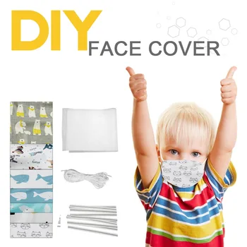 Kid Child DIY Masks Assorted Pre Cut Floral Cotton Fabric Quilt Cloth Sewing 7 Colors/Set 25x25cm Making Mask + Nose Bridge Rope 
Kid Child DIY Masks Assorted Pre Cut Floral Cotton Fabric Quilt Cloth Sewing 7 Colors/Set 25x25cm Making Mask + Nose Bridge Rope
