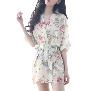 Women Floral Robe Bridal Dressing Gown Wedding Kimono Sleepwear Short Style Gift 83XF 
Women Floral Robe Bridal Dressing Gown Wedding Kimono Sleepwear Short Style Gift 83XF
