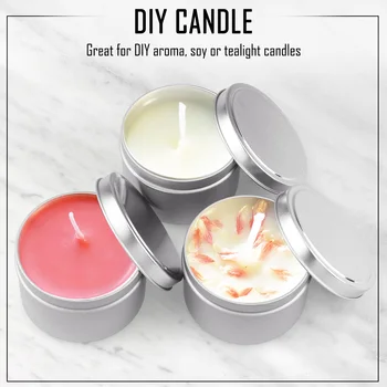 24PCS 8OZ Empty Tinplate Candle Box Tins Cans Containers with Lids for Aroma Essential Oil Soy Tealight Candle Making Supplies
24PCS 8OZ Empty Tinplate Candle Box Tins Cans Containers with Lids for Aroma Essential Oil Soy Tealight Candle Making Supplies