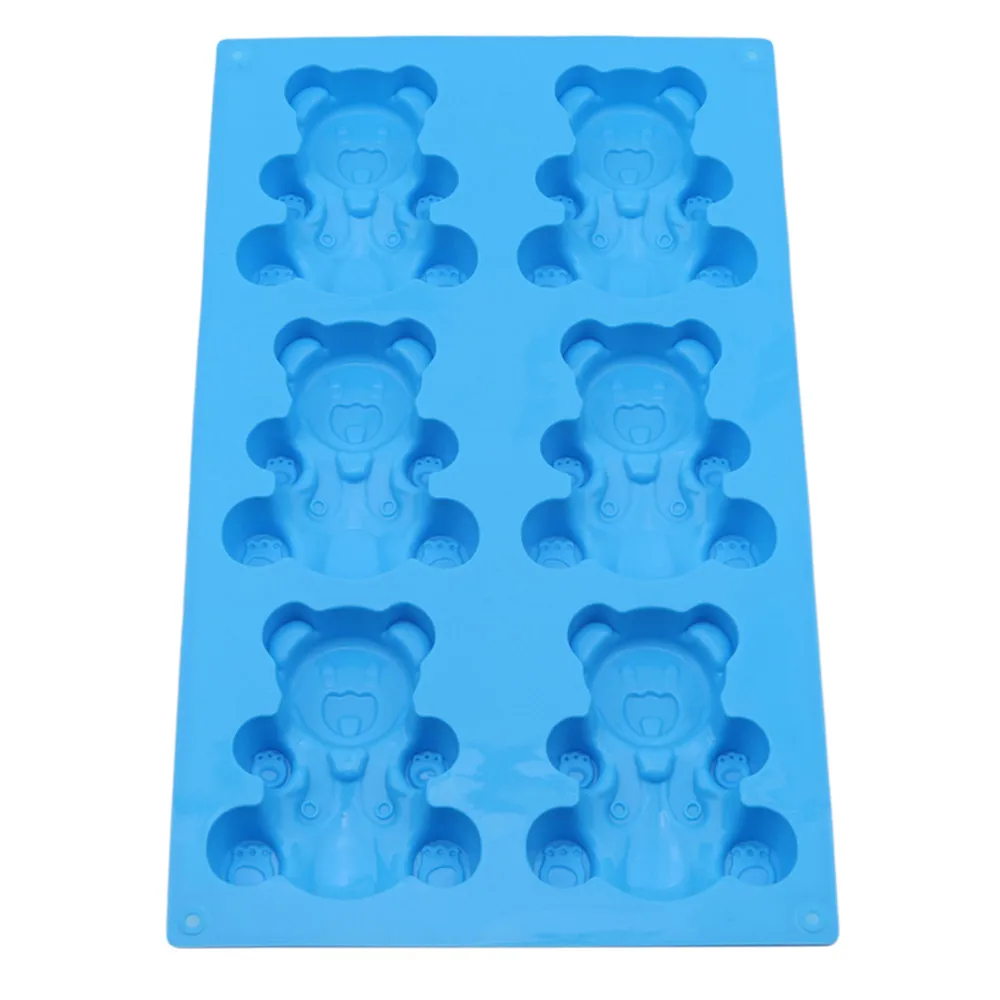 Ellenmar 6 Holes 3D Lovely Bear Form Cake Mold Silicone Cupcake Cookie Mini Soap Moulds Baking Tools Kitchen Fondant Cake Mold
Ellenmar 6 Holes 3D Lovely Bear Form Cake Mold Silicone Cupcake Cookie Mini Soap Moulds Baking Tools Kitchen Fondant Cake Mold