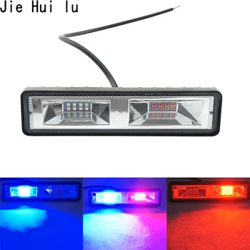 Strobe Flash Work Light 6 Inch Super Slim Flash Red Blue LED Work Light For Car SUV BUS Truck 12V 24V Light Bar Warning Light
Strobe Flash Work Light 6 Inch Super Slim Flash Red Blue LED Work Light For Car SUV BUS Truck 12V 24V Light Bar Warning Light