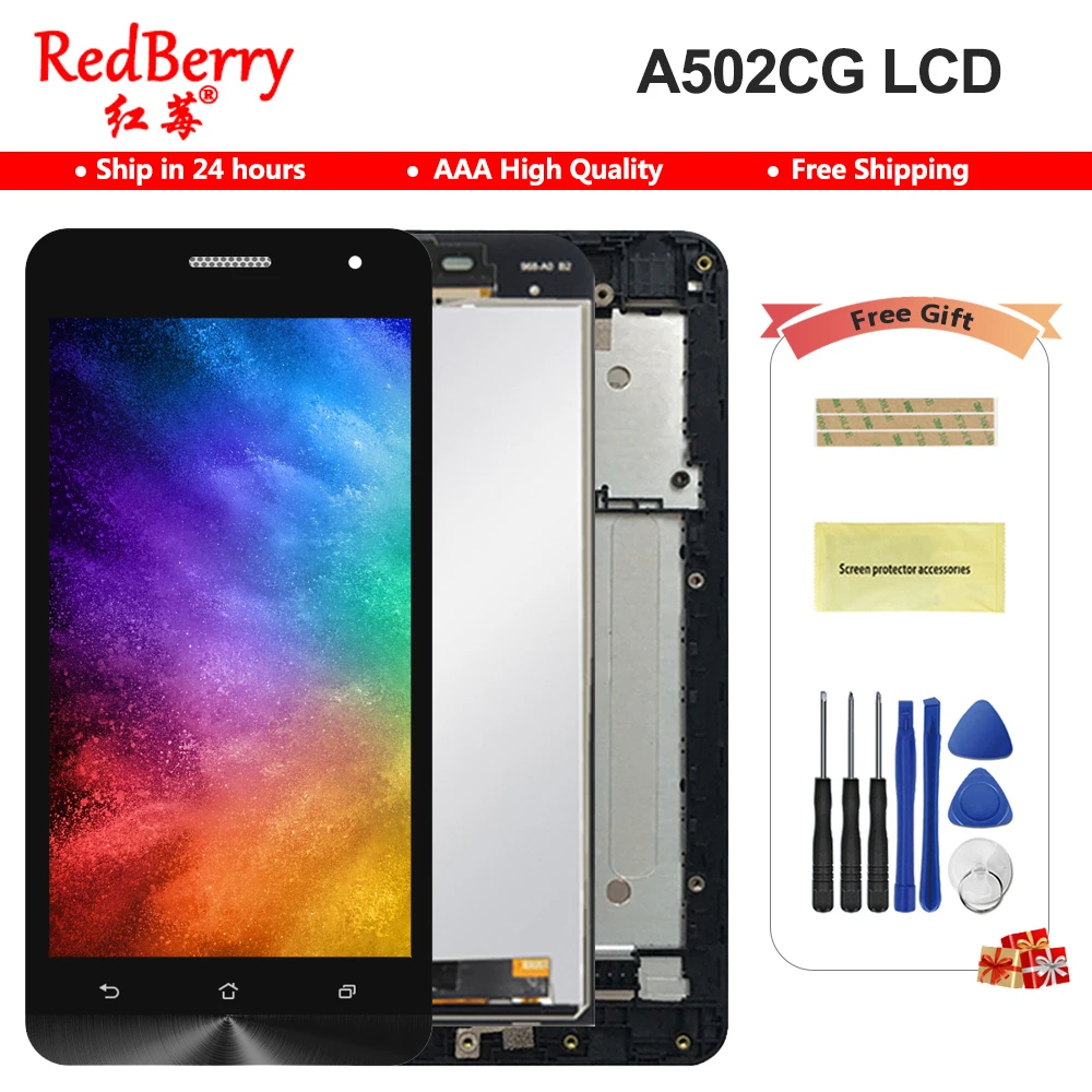 Оригинальный протестированный ЖК дисплей 5 0 ''для Asus Zenfone Lite сенсорный экран