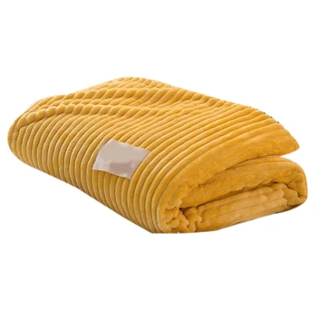 Throw Blanket Flannel Blanket Solid Color Soft Warm Square Thickness Blankets for Beds-Yellow
Throw Blanket Flannel Blanket Solid Color Soft Warm Square Thickness Blankets for Beds-Yellow
