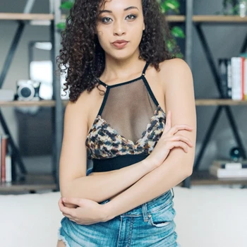 YL-5473 Leto Intimates Artsy Leopard Print High Neck Bralette Strappy Back Mesh Front Sexy Lingere for Party Attractive Design
YL-5473 Leto Intimates Artsy Leopard Print High Neck Bralette Strappy Back Mesh Front Sexy Lingere for Party Attractive Design