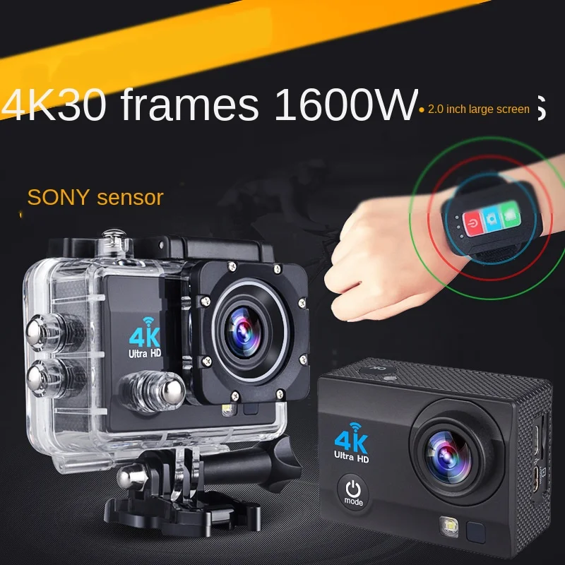 4K Sports Camera Remote Control Version Q3HRWIFI Portable Suitable for Waterproof Diving Camera Selfie Travel Outdoor Sports
4K Sports Camera Remote Control Version Q3HRWIFI Portable Suitable for Waterproof Diving Camera Selfie Travel Outdoor Sports