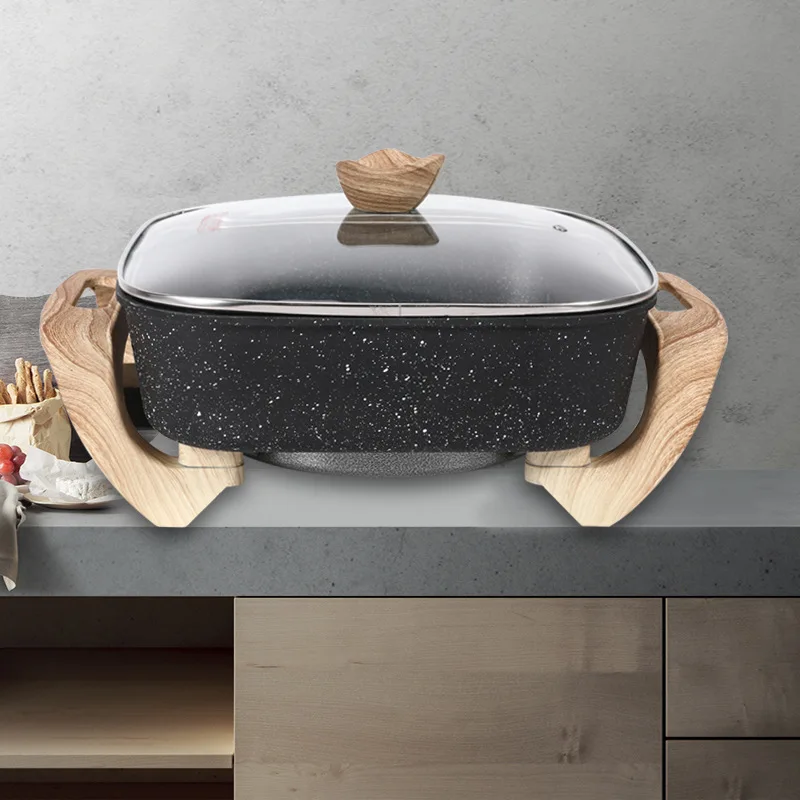 Medical Stone Multi-functional Electric Cooker Non-stick Pot Electric Hot Pot Multi-functional Electric Hot Pot Korean Style Hou
Medical Stone Multi-functional Electric Cooker Non-stick Pot Electric Hot Pot Multi-functional Electric Hot Pot Korean Style Hou