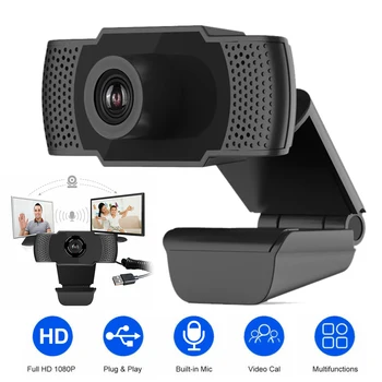1080P HD Webcam Conference Webcam Automatic Focusing -in Microphone Laptops Desktops USB Webcam For Live Video Conference 
1080P HD Webcam Conference Webcam Automatic Focusing -in Microphone Laptops Desktops USB Webcam For Live Video Conference