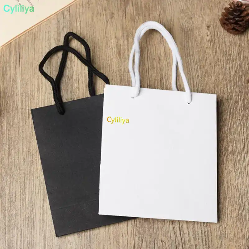 200pcs paper bag with handle wedding party favor paper gift b