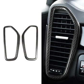 DWCX 2pcs Dashboard Air Condition Vent Outlet Cover Frame Kit Trim Black Carbon Fiber Molding Fit For Porsche Cayenne 2018 2019
DWCX 2pcs Dashboard Air Condition Vent Outlet Cover Frame Kit Trim Black Carbon Fiber Molding Fit For Porsche Cayenne 2018 2019
