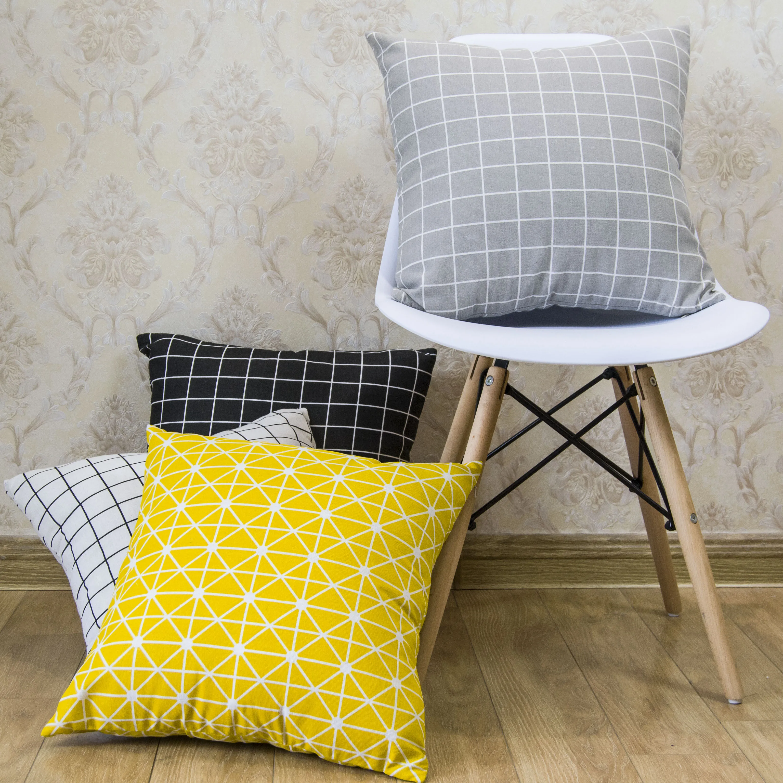 40x40/45x45/50x50cm Modern Simple Cotton-linen plaid pillowcase sofa cushion case decorative throw pillowcase
40x40/45x45/50x50cm Modern Simple Cotton-linen plaid pillowcase sofa cushion case decorative throw pillowcase
