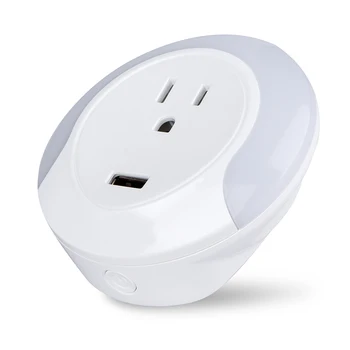 2200V WiFi Smart Socket Plug Outlet With USB Charging Port LED Night Light
2200V WiFi Smart Socket Plug Outlet With USB Charging Port LED Night Light