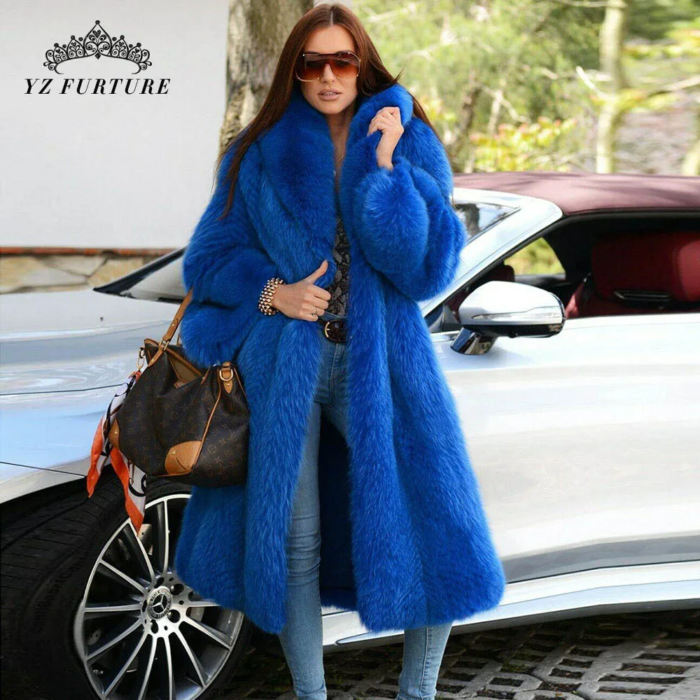 2019 New Natural Real Fox Fur Coat Winter Women Long Style Genuine Real Fur Jacket Female Quality 100% Real Fox Fur Overcoat
2019 New Natural Real Fox Fur Coat Winter Women Long Style Genuine Real Fur Jacket Female Quality 100% Real Fox Fur Overcoat
