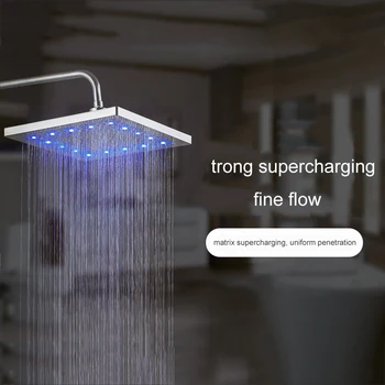Color-changing Shower ABS Square Three-color Temperature Control Water Tap Faucet Shower Multiple Electroplating Bathroom Shower
Color-changing Shower ABS Square Three-color Temperature Control Water Tap Faucet Shower Multiple Electroplating Bathroom Shower