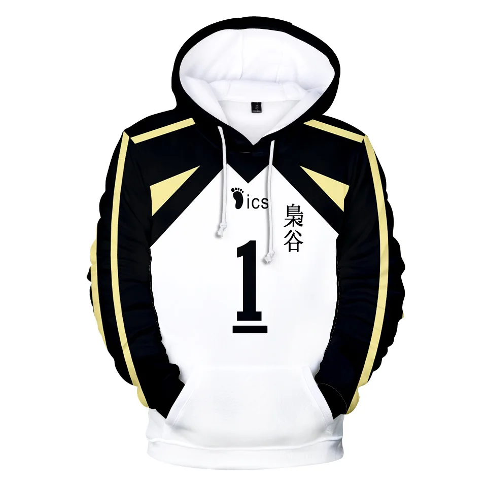 NoEnName_Null Japan Anime Haikyuu Cosplay Costume Fukurodani Academy Volleyball Club Akaashi Keiji Bokuto Koutarou Unisex 3d Hoodie Sweatshirt 14 NoEnName_Null Japan Anime Haikyuu Cosplay Costume Fukurodani Academy Volleyball Club Akaashi Keiji Bokuto Koutarou Unisex 3d Hoodie Sweatshirt -Zentai shop online