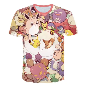 Gift Boys pokemon t Shirt Children Summer kids shirt 3D Print Pikachu t-shirt for Girl Kids Clothes Tops Tee t shirts pinshun
Gift Boys pokemon t Shirt Children Summer kids shirt 3D Print Pikachu t-shirt for Girl Kids Clothes Tops Tee t shirts pinshun