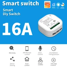 Tuya 3.0 Smart WiFi Switch ZigBee Smart Home Wireless Switch Alexa Google Home 16A Timer Voice Control DIY Automation Module
Tuya 3.0 Smart WiFi Switch ZigBee Smart Home Wireless Switch Alexa Google Home 16A Timer Voice Control DIY Automation Module