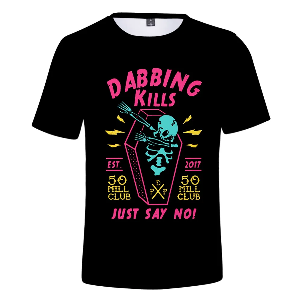 DABBING Kills 3D T Shirts Arrivals Fashion Tees JUST SAY NO Tshirts Casual Tops Summer New Men/women/kids Short top
DABBING Kills 3D T Shirts Arrivals Fashion Tees JUST SAY NO Tshirts Casual Tops Summer New Men/women/kids Short top