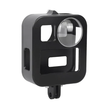 CNC Aluminum Alloy Protective Cage For GoPro Max Housing Shell Case Cover + Lens cap Action Camera Go pro Accessories
CNC Aluminum Alloy Protective Cage For GoPro Max Housing Shell Case Cover + Lens cap Action Camera Go pro Accessories
