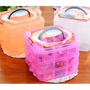 Creative Three Layer Deconstructable Plastic Storage Box Medicine Box Desktop Debris Organizing Hand Jewlery Box
Creative Three Layer Deconstructable Plastic Storage Box Medicine Box Desktop Debris Organizing Hand Jewlery Box