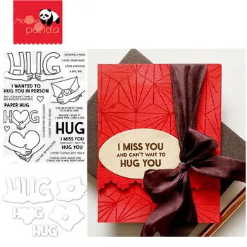 HUG Metal Cutting Dies and Stamps for DIY Scrapbooking Paper Cards Decorative Crafts dies Embossing Die Cuts
HUG Metal Cutting Dies and Stamps for DIY Scrapbooking Paper Cards Decorative Crafts dies Embossing Die Cuts
