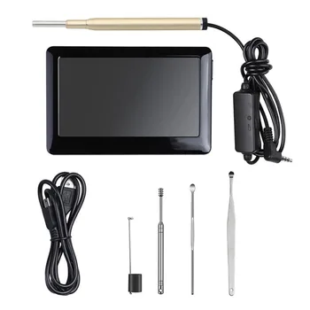 Multifunctional Ear Cleaner Endoscope 3.9mm Lens Inspection Camera 4.3 inch Color LCD Screen Handheld Endoscope Clean Tools
Multifunctional Ear Cleaner Endoscope 3.9mm Lens Inspection Camera 4.3 inch Color LCD Screen Handheld Endoscope Clean Tools