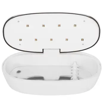 LED UV Sterilizer Box Nails Accessoires Comestics Makeup Brush home salon Toothbrush UV Disinfection Box Cleaning Device b 
LED UV Sterilizer Box Nails Accessoires Comestics Makeup Brush home salon Toothbrush UV Disinfection Box Cleaning Device b