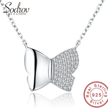 Sodrov Cute Butterfly New Arrivals 925 Sterling Silver Fashion Jewelry Trendy Engagement necklaces & pendants for Women
Sodrov Cute Butterfly New Arrivals 925 Sterling Silver Fashion Jewelry Trendy Engagement necklaces & pendants for Women