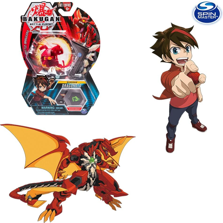 Flame Unicorn BAKUGAN Original Transformations Gyro Bey Blade Toupie Metal Fusion with Monster