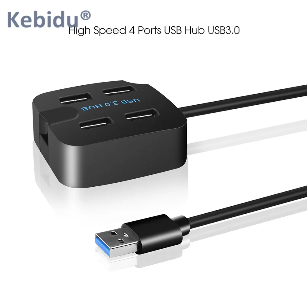 Kebidu High Speed Mini USB 3.0 HUB 4 Port OTG with USB Power Cable for MacBook Laptop Tablet Computer OTG USB HUB
Kebidu High Speed Mini USB 3.0 HUB 4 Port OTG with USB Power Cable for MacBook Laptop Tablet Computer OTG USB HUB