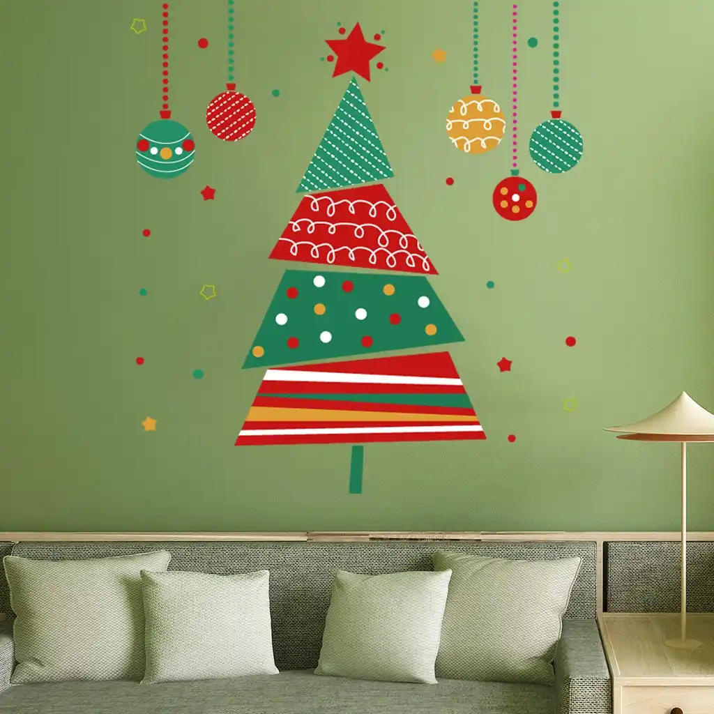 wall stickers decor christmas wall sticker home diy decals for