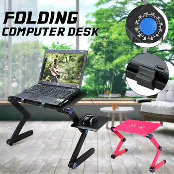 Adjustable 360 Degree Foldable Laptop Desk Table Stand Holder Durable Aluminum Laptop Desk Tray with Cooling Dual Fan Mouse Pad
Adjustable 360 Degree Foldable Laptop Desk Table Stand Holder Durable Aluminum Laptop Desk Tray with Cooling Dual Fan Mouse Pad