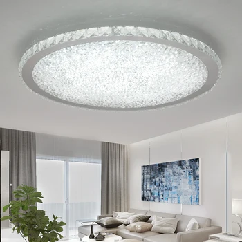 Modern crystal chandeliers Lights Home Lighting ledlamp Living room Bedroom plafonnier Round led chandelier lampadari fixtures
Modern crystal chandeliers Lights Home Lighting ledlamp Living room Bedroom plafonnier Round led chandelier lampadari fixtures