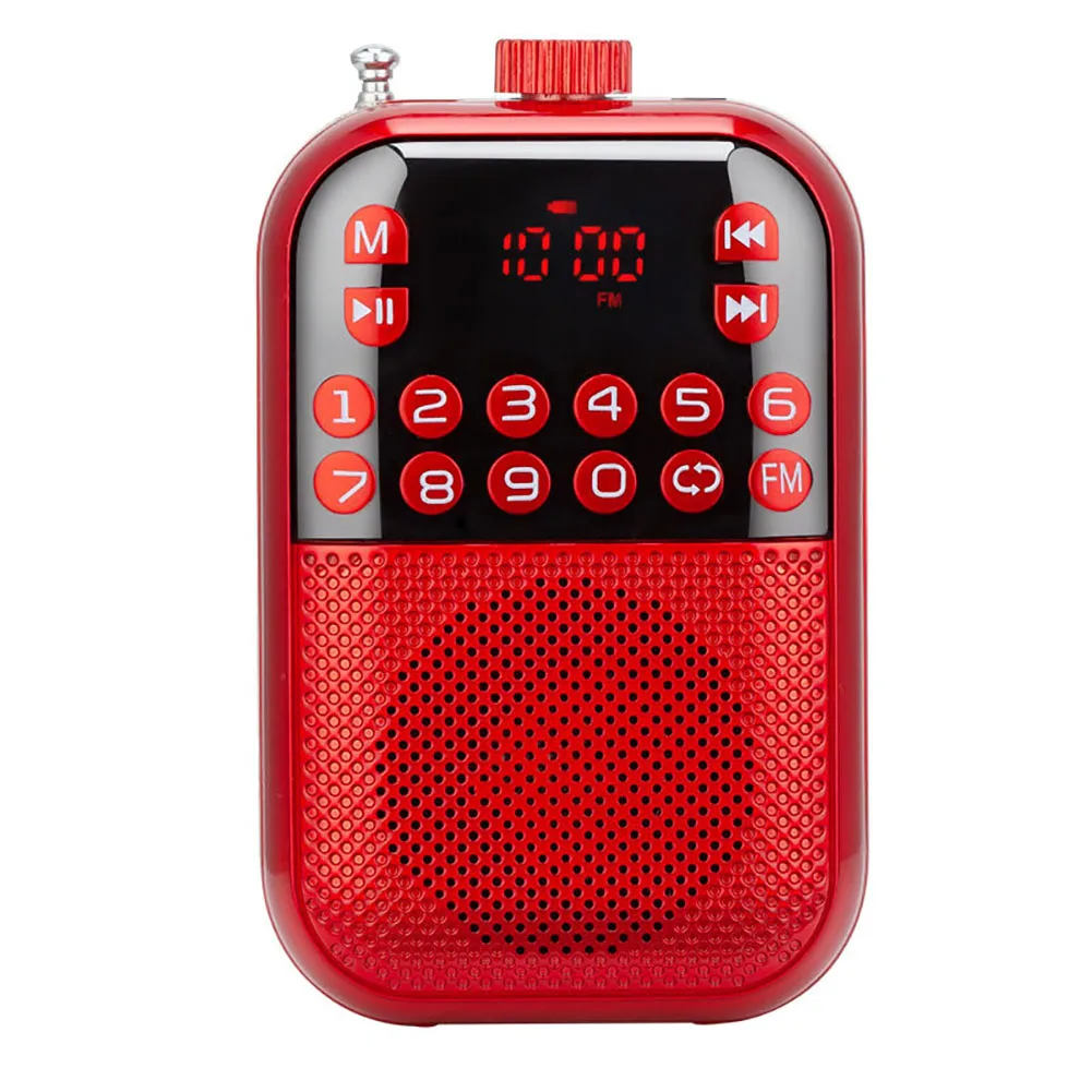 Multifunctional Receiver USB Rechargeable Speaker Stereo LCD Display Music Player Easy Operate FM Radio Portable Digital Mini
Multifunctional Receiver USB Rechargeable Speaker Stereo LCD Display Music Player Easy Operate FM Radio Portable Digital Mini