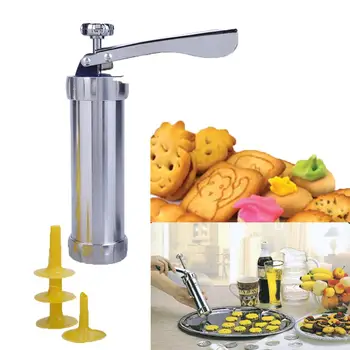 Cookies Press Cutter Baking Tools Manual Cookie Biscuits Press Machine Household Kitchen Tool Bakeware With 20 Cookie Molds
Cookies Press Cutter Baking Tools Manual Cookie Biscuits Press Machine Household Kitchen Tool Bakeware With 20 Cookie Molds