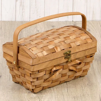 Chest "Bow", with a handle, natural tinted, 27 × 16 × 14.5 / 20.5 cm, veneer 2603504
Chest "Bow", with a handle, natural tinted, 27 × 16 × 14.5 / 20.5 cm, veneer 2603504