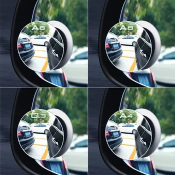 Car 360°rotating Wide Angle Round Convex Mirror 304 stainless steel Rearview Parking Mirror for Audi A3 A4 A6 A8 Q3 Q5 Q7 TT
Car 360°rotating Wide Angle Round Convex Mirror 304 stainless steel Rearview Parking Mirror for Audi A3 A4 A6 A8 Q3 Q5 Q7 TT