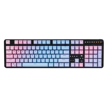104 PBT Keycap Two-color Translucent Keycap Set With Puller Compatible With Cherry MX Mechanical Keyboard
104 PBT Keycap Two-color Translucent Keycap Set With Puller Compatible With Cherry MX Mechanical Keyboard
